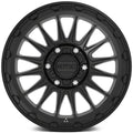 ~(34 lbs. 21X21X12)~ IMPACT 18x9 6x139.70 SATIN BLACK (18 mm)