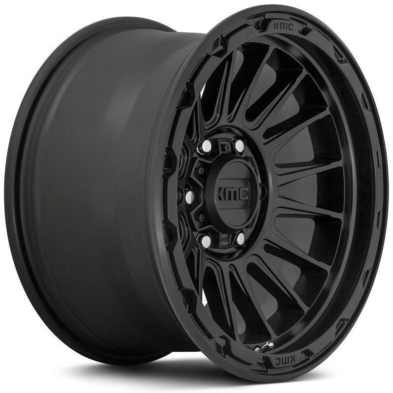 ~(34 lbs. 21X21X12)~ IMPACT 18x9 6x139.70 SATIN BLACK (18 mm)