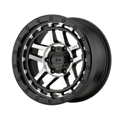 XD140 18X8.5 6X4.5 S-BLK MACH 18MM