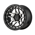 XD140 18X8.5 6X4.5 S-BLK MACH 18MM