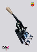 Adjustble short shifter in black anodized finish with titanium anodizing 695 style knob