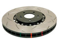 DBA 12-16 Ford Focus ST T3 5000 Series Uni-Directional Slotted Rotor Black Hat - Front