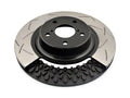 DBA 12-16 Ford Focus ST T3 5000 Series Uni-Directional Slotted Rotor Black Hat - Front