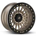 MAVERICK Cast Beadlock Wheel 5 LUG 17x9 5x5 (5x127) -25mm Offset 4 Backspace