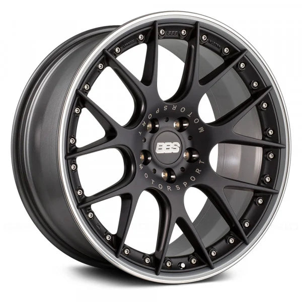 BBS black auto part