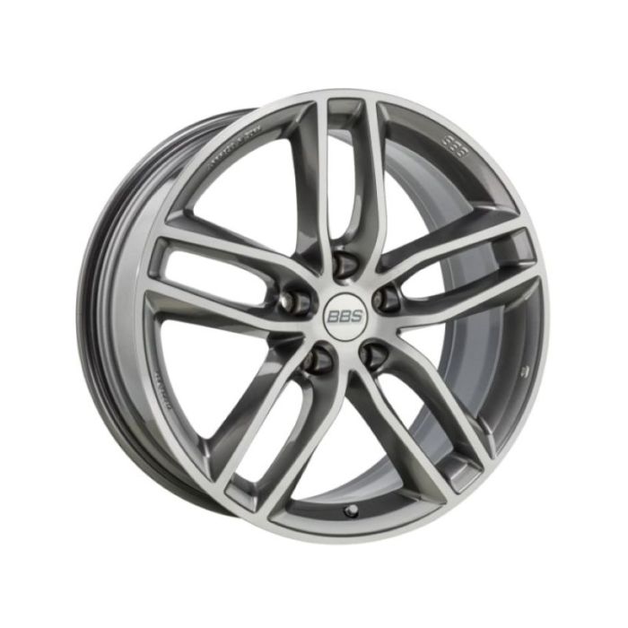 BBS red auto part