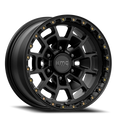 SUMMIT 16X8 6X120 00MM SATIN BLACK
