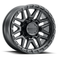 Aluminum Wheels 16x8 Krank 953B Satin Black 0 Offset 5 on 114.3 Bolt Pattern 72.62 Bore Raceline