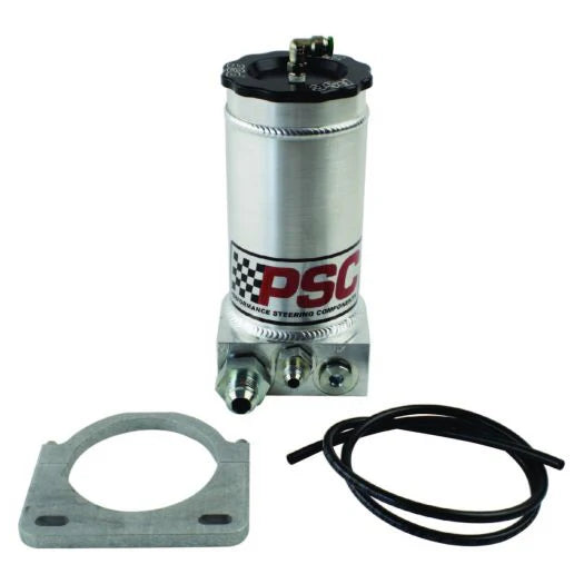 Off Road Remote Reservoir Kit for Hydroboost #6 Return #8AN Return #12AN Feed Black Anodized