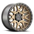 Aluminum Wheels 18x9 Krank 953BZ Satin Bronze -12 Offset 8 on 170 Bolt Pattern 125.2 Bore Raceline