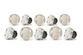 Manley Lamborghini Gallardo V10 5.0L FSI 03-08 92.8 Stroke 82.5mm STD Bore 10 CR Dish Piston Set