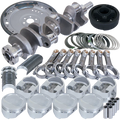 Eagle Ford 302 3.000in Crank 5.090in I-Beam Rod 4.040in Piston Damper/157 Tooth FP Balanced Assembly