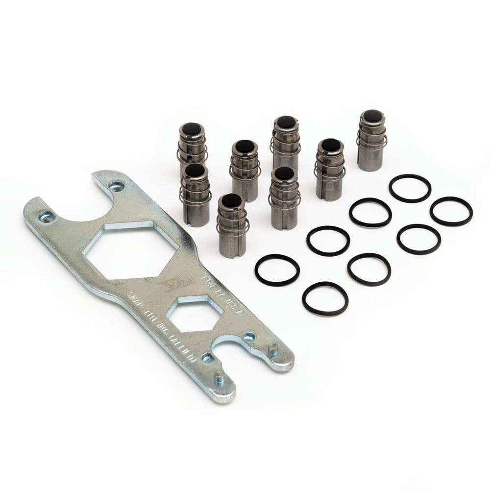 9024 HARLEY DAVIDSON FLH/FLT SERIES ULTIMATE RIDE KITW/REBOUND ADJ. (BLACK)