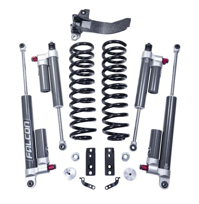 20C FORD SD 4WD DIESEL 2.5IN COIL SPRING FRONT LIFT KIT W/FALCON 3.3 SHOCKS