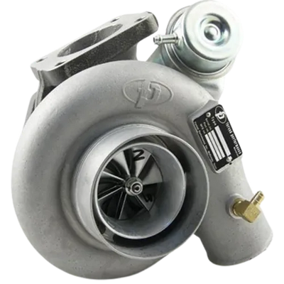 Forced Performance DSM Flanged Vehicle Green Turbo 84mm Black Turbine Housing WG on O2 (D/S Only)