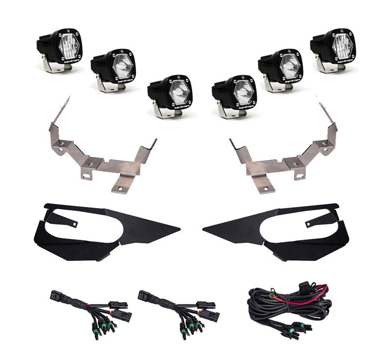 Baja Designs 23-24 Kawasaki Teryx KRX 100 S1 LED/Laser Headlight Kit