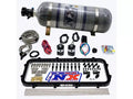 Nitrous Express - Direct Port, Dry Holley High Ram Plate Nitrous System - 12lb Bottle - 20963-12