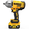 20V MAX XR 1/2IN HIGH TORQUE IMPACT WRENCH W/HOG RING ANVIL KIT + BATTERY
