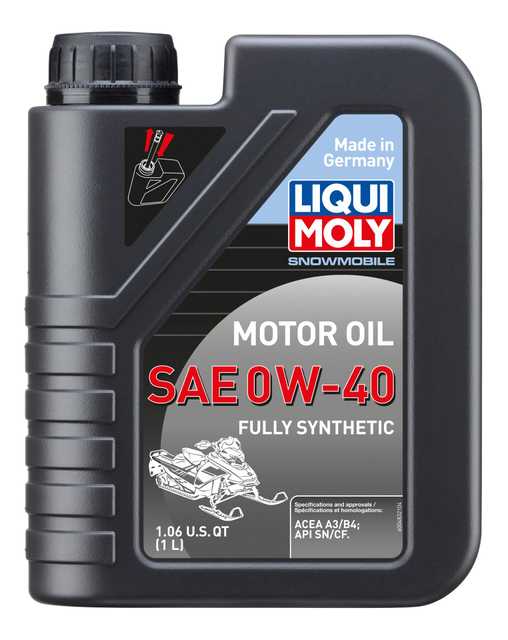 LIQUI MOLY 205L Snowmobile Motor Oil SAE 0W40