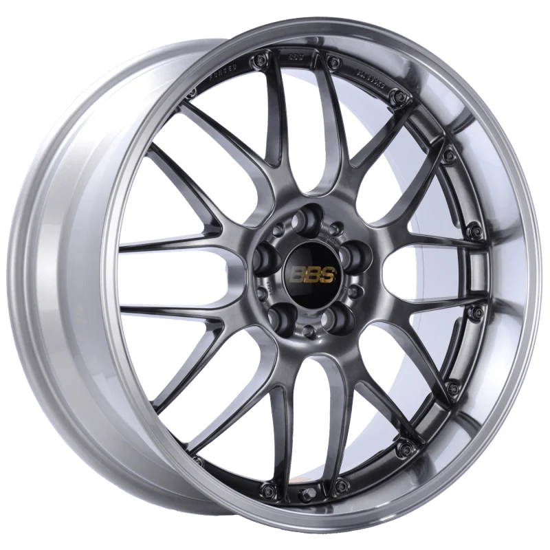 BBS black auto part