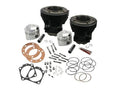 S&S Cycle 66-84 BT 3-31/32in Stroke 3-7/16in Bore 9.0 To 1 Compression Cylinder Kit - Gloss Black