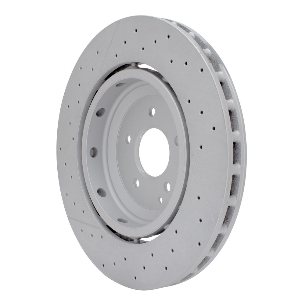 DFC 06-11 Mercedes-Benz SLK55 AMG Front Drilled and Slotted Hi-Carbon Alloy Geomet Coated Rotor
