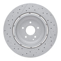 DFC 06-11 Mercedes-Benz SLK55 AMG Front Drilled and Slotted Hi-Carbon Alloy Geomet Coated Rotor