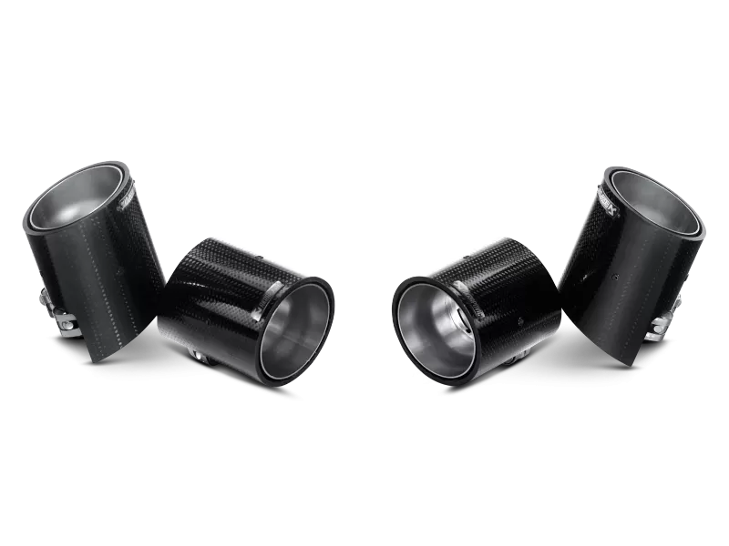 Akrapovic 18-21 BMW M2 Competition Left Side Tail Pipe Set - Carbon