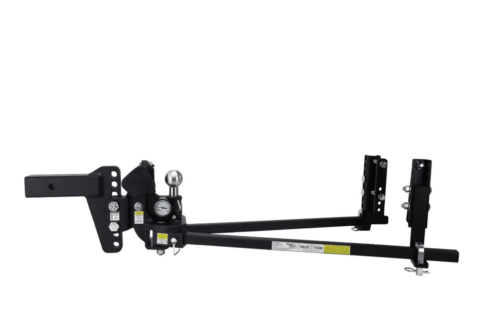 TRUE TOW HEAVYWEIGHT WEIGHT DISTRIBUTION HITCH 6IN DROP 2.5IN SHANK RATED FOR 18.5K GTWR