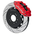 Wilwood 99-02 Nissan Skyline Superlite 6R Front BBK w/ 14.00in D/S Rotors & Flexlines - Red