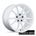 ZENTOKU 18X9.5 5X4.5 72 +40 G-WHT