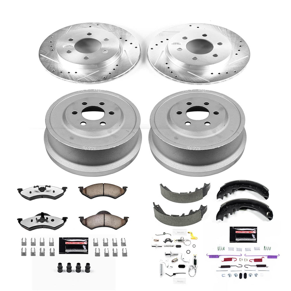 Power Stop 01-02 Dodge Durango Front & Rear Z36 Truck & Tow Brake Kit