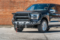 24C F150 EVOLUTION FRONT WINCH BUMPER REAPER GUARD TEXTURE BLACK