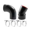 PPE Cold Charge Air Pipe Kit - OEM Length - Ford 6.7L Power Stroke 2017-2026 - Raw 315025000