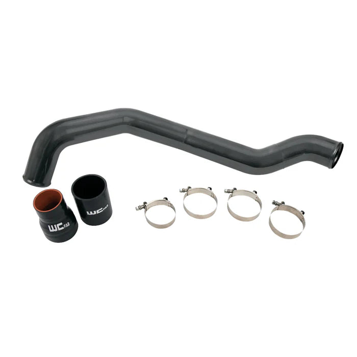 2004.5-2010 LLY/LBZ/LMM Duramax Driver Side 3in Intercooler Pipe Fluorescent Green