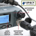 RADIO KIT PLUS RUGGED G1 GMRS MOBILE RADIO W/ EXTERNAL SPEAKER