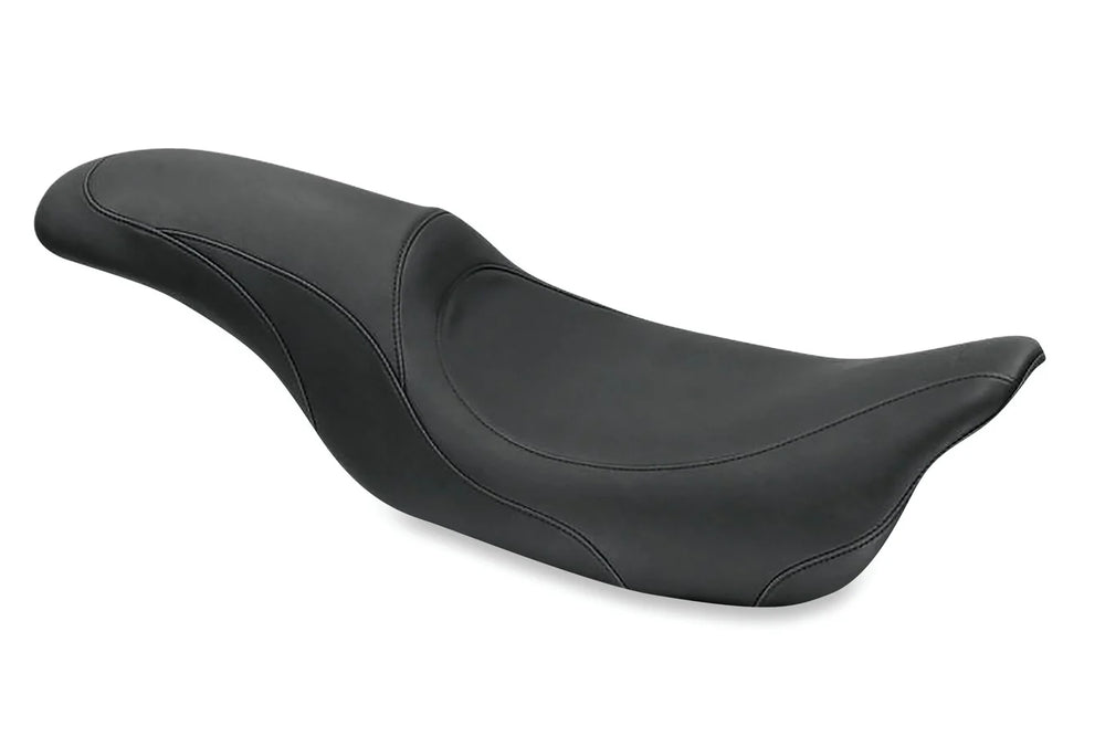 Mustang 08-21 Harley Electra Glide,Rd Glide,Rd King,Str Glide Tripper Fastback 1PC Seat - Black