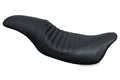 Mustang 08-21 Harley Electra Glide,Rd Glide,Rd King,Str Glide Tripper Fastback 1PC Seat - Black