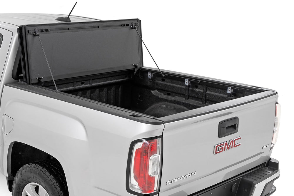 Hard Tri-Fold Flip Up Bed Cover 5 Bed Chevy/GMC Canyon/Colorado (15-24)