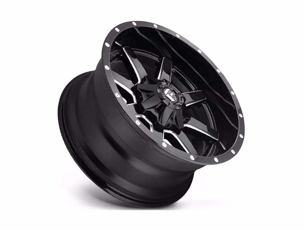 Fuel Wheels black auto part