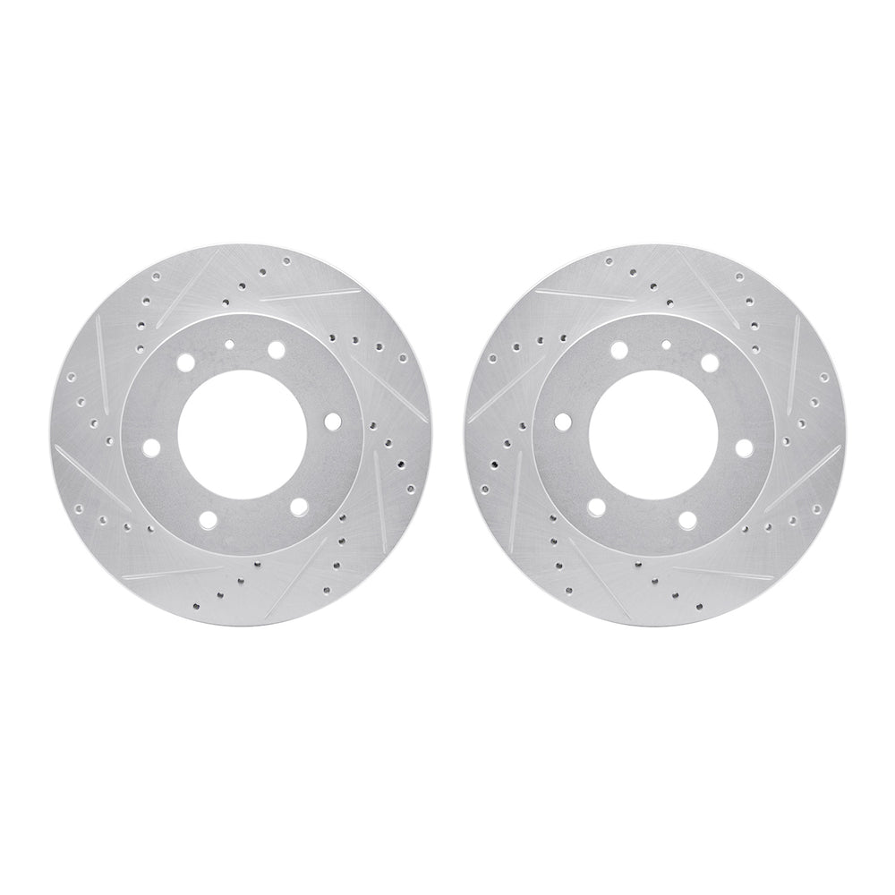 R1 Concepts Brake Rotor- D/S - Silver Fits Ford Ranger