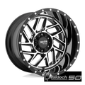 BKOUT 20X9 6X135.0 GL BLK MCH 18MM