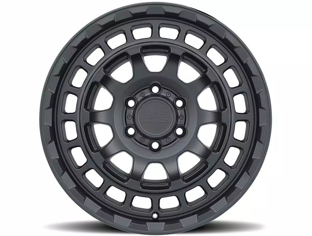 CHAMBER 18X9.5 5/127 ET02 MATTE BLK