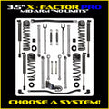 Rock Krawler 2018+ Jeep Wrangler JL 2DR 3.5in X Factor Pro (No Limits) Aluminum System