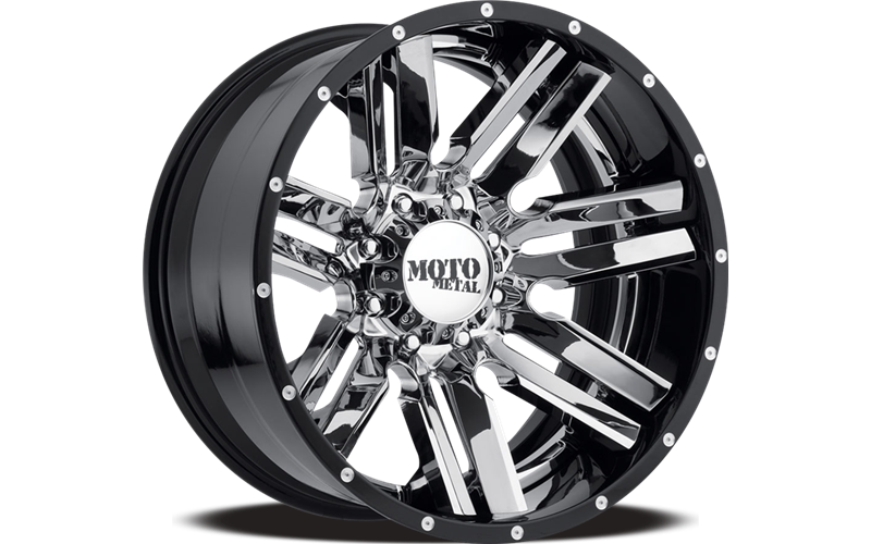 MO202 22X12 8X180 CHR BLK MILL LP -44MM