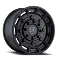WARTHOG 17X8.5 6X5.5 18MM MATTE BLACK