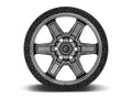 ~(38 lbs. 23X23X12)~ KICKER 20x9 6x139.70 MATTE GUN METAL BLACK BEAD RING (20 mm)