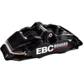 EBC Racing 01-07 Acura RSX Type-S 2.0L Black Apollo-4 Calipers 330mm Rotors Front Big Brake Kit