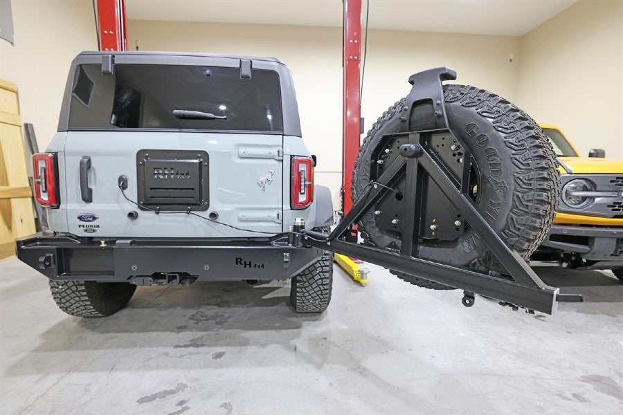 PATRIOT SERIES REAR BUMPER WITH TIRE CARRIER FOR FORD BRONCO 2021 - CURRENT