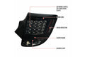 LED TAIL LIGHTS GLOSSY BLACK HOUSIN